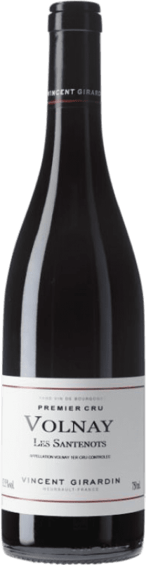 128,95 € Spedizione Gratuita | Vino Rosso Vincent Girardin Les Santenots 1er Premier Cru A.O.C. Volnay Borgogna Francia Pinot Nero 75 cl