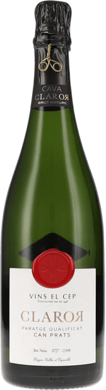 61,95 € Envio grátis | Espumante branco El Cep Claror Paratge Can Prats D.O. Cava Catalunha Espanha Garrafa 75 cl