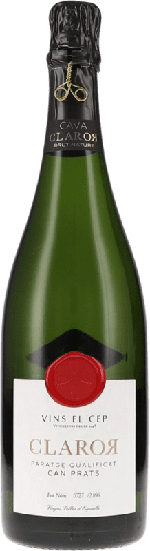 79,95 € Envío gratis | Espumoso Blanco El Cep Claror Can Prats Vino de Paraje D.O. Cava Cataluña España 75 cl