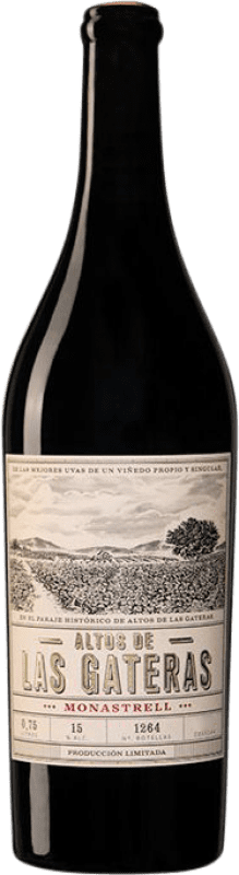 51,95 € Free Shipping | Red wine Castaño Altos de las Gateras D.O. Yecla Region of Murcia Spain Monastrell Bottle 75 cl
