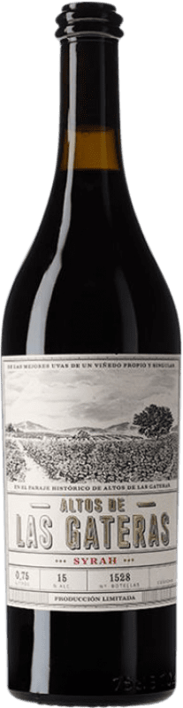 51,95 € Free Shipping | Red wine Castaño Altos de las Gateras D.O. Yecla Region of Murcia Spain Syrah Bottle 75 cl