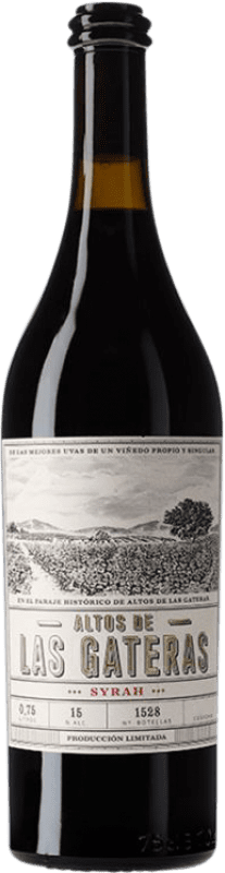 54,95 € Free Shipping | Red Wine Castaño Altos de las Gateras D.O. Yecla Region of Murcia Spain Syrah — Shiraz Bottle 75 cl