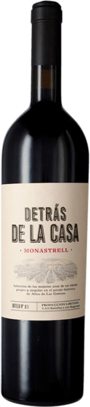 39,95 € Free Shipping | Red wine Uvas Felices Viña al Lado de la Casa Detrás de la Casa D.O. Yecla Region of Murcia Spain Monastrell Magnum Bottle 1,5 L