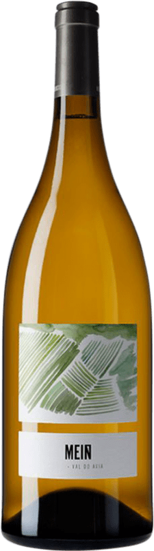 47,95 € Envío gratis | Vino blanco Viña Meín Castes Brancas D.O. Ribeiro Galicia España Torrontés, Godello, Loureiro, Treixadura, Albariño Botella Magnum 1,5 L