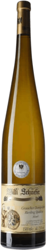 1 496,95 € Envio grátis | Vinho branco Willi Schaefer Graacher Domprobst Nº 13 Spätlese Auction V.D.P. Mosel-Saar-Ruwer Alemanha Riesling Garrafa Magnum 1,5 L