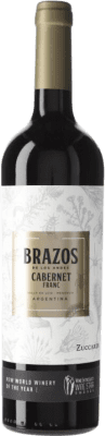 16,95 € Бесплатная доставка | Красное вино Zuccardi Brazos de los Andes I.G. Mendoza Мендоса Аргентина Cabernet Franc бутылка 75 cl