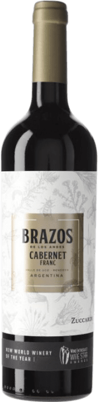 12,95 € Free Shipping | Red Wine Zuccardi Brazos de los Andes I.G. Mendoza Mendoza Argentina Cabernet Franc Bottle 75 cl