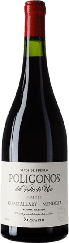 45,95 € 送料無料 | 赤ワイン Zuccardi Polígonos Gualtallary I.G. Gualtallary メンドーサ アルゼンチン Malbec ボトル 75 cl
