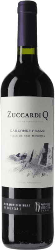 25,95 € Бесплатная доставка | Красное вино Zuccardi Q I.G. Mendoza Мендоса Аргентина Cabernet Franc бутылка 75 cl