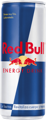 45,95 € 免费送货 | 盒装12个 饮料和搅拌机 Red Bull Energy Drink 西班牙 铝罐 50 cl