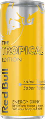 Refrescos Caja de 12 unidades Red Bull Energy Drink Tropical Edición Limitada 25 cl