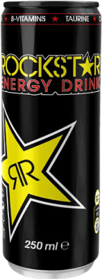 54,95 € Free Shipping | 24 units box Soft Drinks & Mixers Rockstar Original Spain Can 25 cl