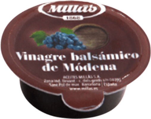 Vinaigre Boîte de 120 unités Sacesa Balsámico de Módena Monodosis 10 ml