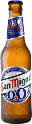 23,95 € 送料無料 | 24個入りボックス ビール San Miguel アンダルシア スペイン 小瓶 25 cl 0.0 ゼロゼロ アルコールなし