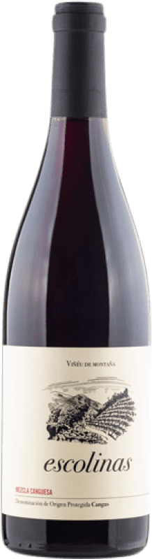 29,95 € Kostenloser Versand | Rotwein Escolinas Mezcla Canguesa D.O.P. Vino de Calidad de Cangas Fürstentum Asturien Spanien Mencía, Carrasquín, Verdejo, Albarín Magnumflasche 1,5 L
