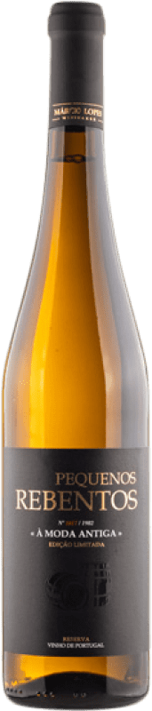 38,95 € Бесплатная доставка | Белое вино Márcio Lopes Pequenos Rebentos À Moda Antiga I.G. Vinho Verde Minho Португалия Albariño, Arinto бутылка 75 cl