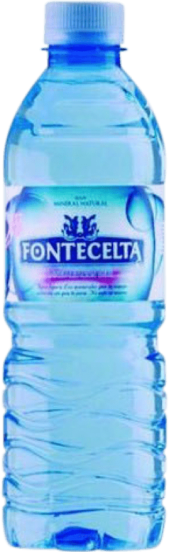 6,95 € Бесплатная доставка | Коробка из 24 единиц Вода Fontecelta Галисия Испания треть литровая бутылка 33 cl