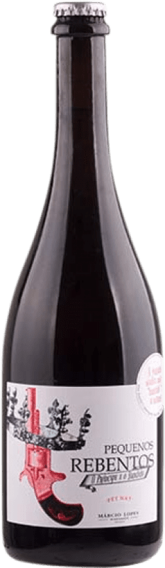 26,95 € Envio grátis | Espumante branco Márcio Lopes Pequenos Rebentos O Principe e O Bandido Minho Portugal Sousón, Albariño Garrafa 75 cl