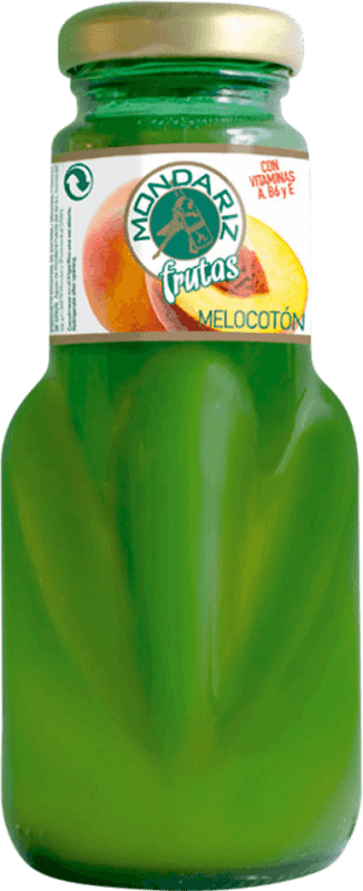 34,95 € Free Shipping | 24 units box Soft Drinks & Mixers Mondariz Frutas Melocotón Galicia Spain Small Bottle 20 cl