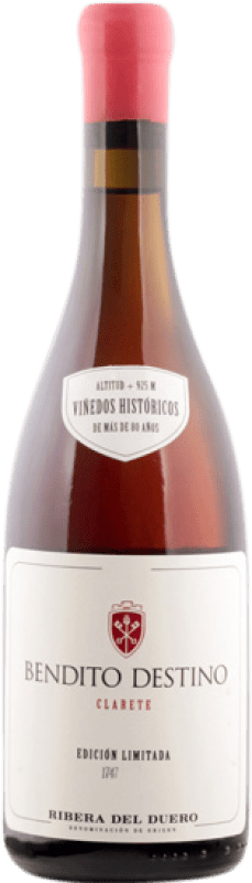 31,95 € Free Shipping | Rosé Wine Bendito Destino Clarete D.O. Ribera del Duero Castilla y León Spain Tempranillo, Garnacha — Grenache, Albillo Bottle 75 cl