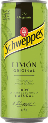 Softdrinks 24 Einheiten Box Schweppes Original 20 cl Limón — Zitrone