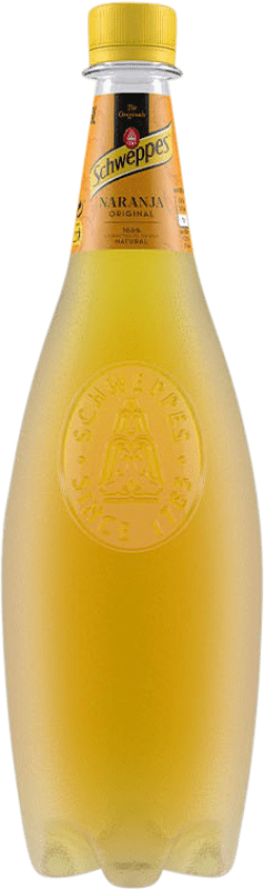 29,95 € Envoi gratuit | Boîte de 24 unités Boissons Fraîches Schweppes Naranja Espagne Bouteille 1 L PET