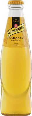 26,95 € Envoi gratuit | Boîte de 24 unités Boissons et Mixers Schweppes Naranja Espagne Petite Bouteille 20 cl