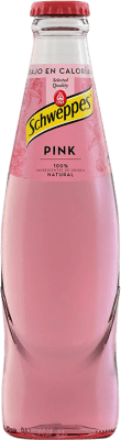 39,95 € 免费送货 | 盒装24个 饮料和搅拌机 Schweppes Tónica Pink Vidrio RET 西班牙 小瓶 20 cl