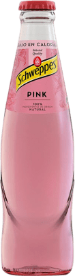 Refrescos e Mixers Caixa de 24 unidades Schweppes Tónica Pink Vidrio RET 20 cl