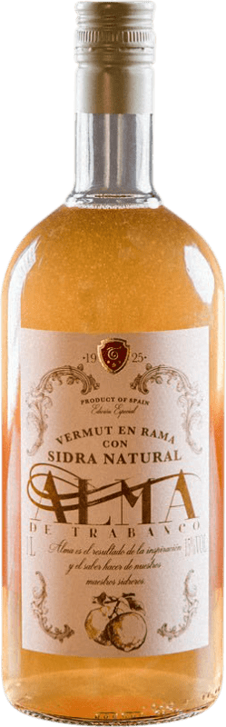 13,95 € Kostenloser Versand | Wermut Trabanco Con Sidra Natural en Rama Fürstentum Asturien Spanien Flasche 70 cl