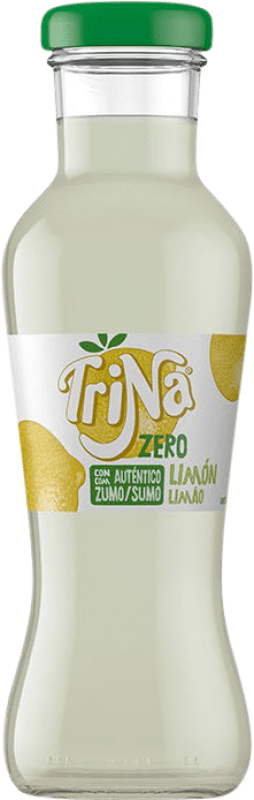 65,95 € Kostenloser Versand | 24 Einheiten Box Softdrinks Trina Zero Spanien Kleine Flasche 25 cl Limón — Zitrone