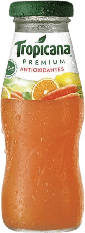 46,95 € Free Shipping | 24 units box Soft Drinks Tropicana Antioxidante Spain Small Bottle 20 cl Tropical
