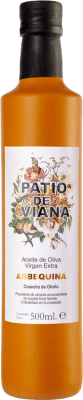 14,95 € Envio grátis | Azeite de Oliva Palacio Marqués de Viana Espanha Arbequina Garrafa Medium 50 cl