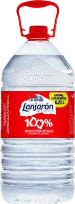 6,95 € Kostenloser Versand | 3 Einheiten Box Wasser Lanjarón PET Andalusien Spanien Karaffe 6 L