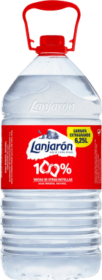 水 盒装3个 Lanjarón Mineral Natural — 天然矿物 6 L PET — 塑料