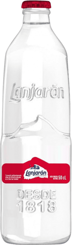 8,95 € Free Shipping | 12 units box Water Lanjarón Vidrio Andalusia Spain Bottle 1 L