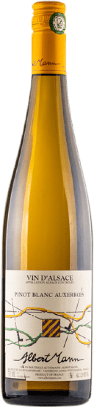 28,95 € 免费送货 | 白酒 Albert Mann Pinot Blanc Auxerrois A.O.C. Alsace 阿尔萨斯 法国 Pinot White, Pinot Auxerrois 瓶子 75 cl