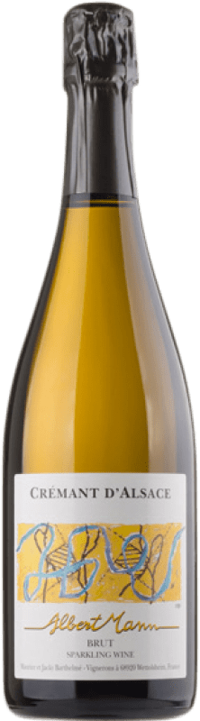 85,95 € 免费送货 | 白起泡酒 Albert Mann Crémant 香槟 A.O.C. Alsace 阿尔萨斯 法国 Pinot Black, Pinot White, Pinot Auxerrois 瓶子 Magnum 1,5 L