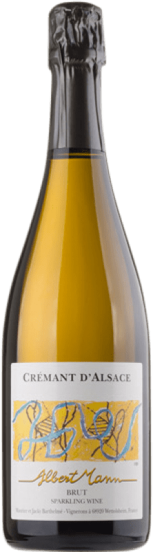 85,95 € 免费送货 | 白起泡酒 Albert Mann 香槟 A.O.C. Crémant d'Alsace 阿尔萨斯 法国 Pinot Black, Pinot White, Pinot Auxerrois 瓶子 Magnum 1,5 L