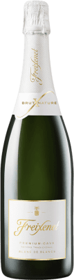8,95 € 免费送货 | 白起泡酒 Freixenet Blanc de Blancs 香槟 D.O. Cava 加泰罗尼亚 西班牙 瓶子 75 cl