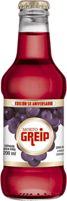 49,95 € Kostenloser Versand | 24 Einheiten Box Getränke und Mixer Greip Mosto Tinto Spanien Kleine Flasche 20 cl