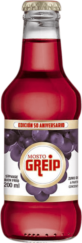 51,95 € Envoi gratuit | Boîte de 24 unités Boissons et Mixers Greip Mosto Tinto Espagne Petite Bouteille 20 cl