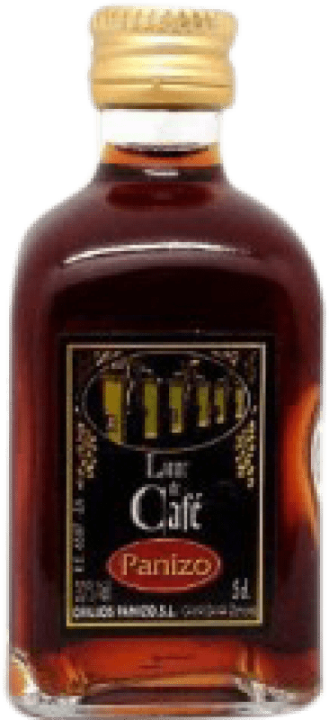 1,95 € Envoi gratuit | Eau-de-vie Panizo Café Castille et Leon Espagne Bouteille Miniature 5 cl