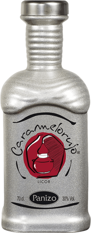 16,95 € Kostenloser Versand | Tresterbrand Orujo Panizo Caramel Kastilien und León Spanien Flasche 70 cl