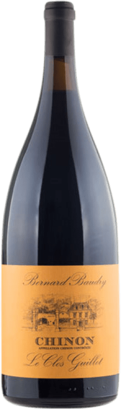69,95 € Envío gratis | Vino tinto Bernard Baudry Le Clos Guillot A.O.C. Chinon Loire Francia Cabernet Franc Botella Magnum 1,5 L