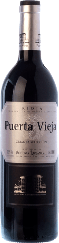 64,95 € Free Shipping | Red wine Bodegas Riojanas Puerta Vieja Selección Aged D.O.Ca. Rioja The Rioja Spain Tempranillo Jéroboam Bottle-Double Magnum 3 L