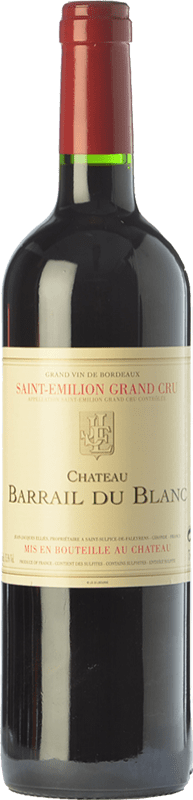 63,95 € Envoi gratuit | Vin Rouge Château Barrail du Blanc Grand Cru A.O.C. Saint-Émilion Bordeaux France Merlot, Cabernet Franc Bouteille Magnum 1,5 L