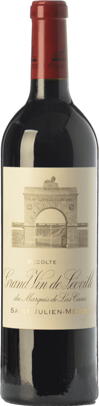 588,95 € 送料無料 | 赤ワイン Château Léoville Las Cases A.O.C. Saint-Julien ボルドー フランス Merlot, Cabernet Sauvignon, Cabernet Franc マグナムボトル 1,5 L