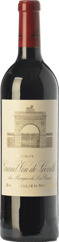 729,95 € Kostenloser Versand | Rotwein Château Léoville Las Cases A.O.C. Saint-Julien Bordeaux Frankreich Merlot, Cabernet Sauvignon, Cabernet Franc Magnumflasche 1,5 L