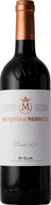 58,95 € Envío gratis | Vino tinto Marqués de Murrieta D.O.Ca. Rioja La Rioja España Tempranillo, Garnacha, Graciano, Mazuelo Botella Magnum 1,5 L
